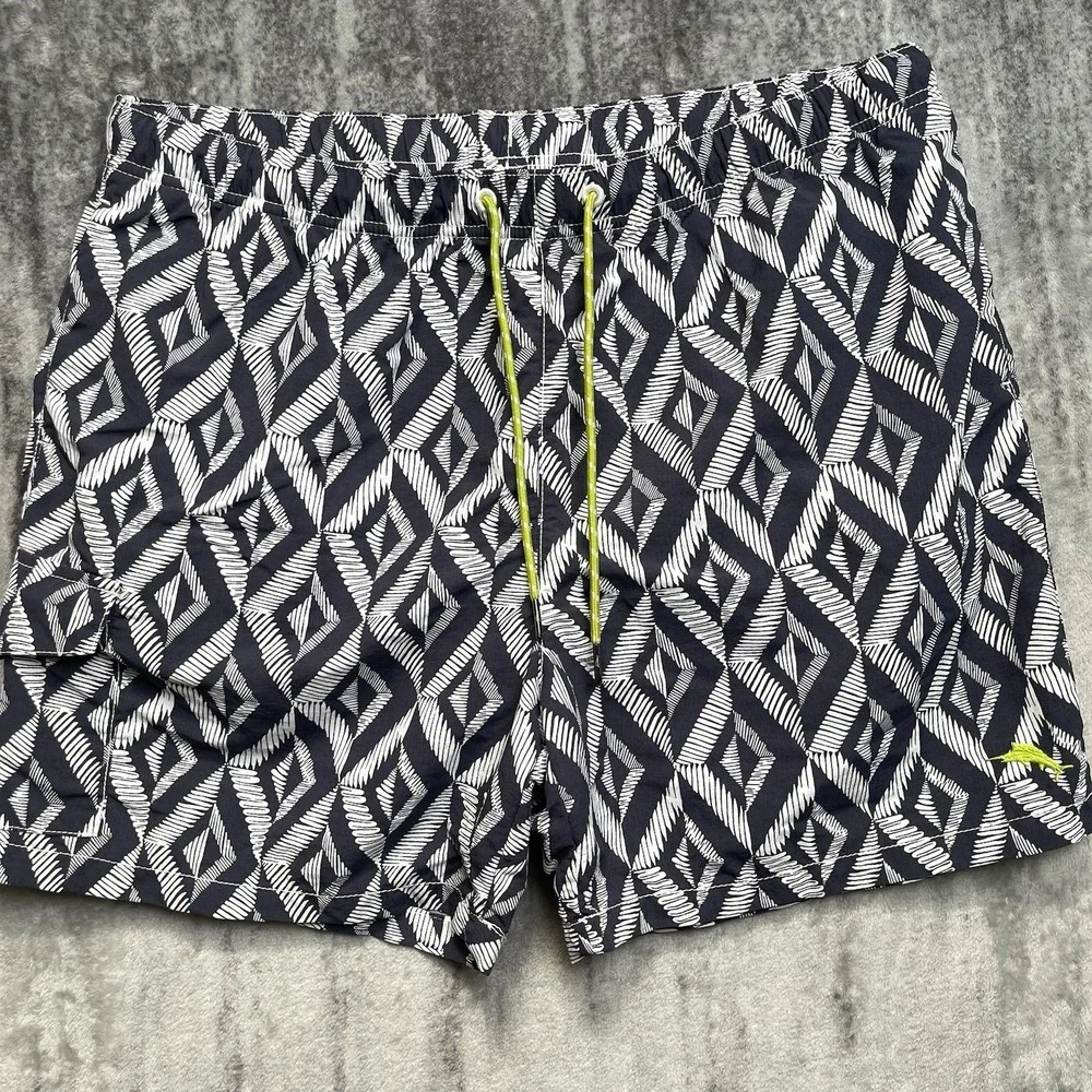 Tommy Bahama Relax Cargo Marlin Logo Mesh Lined Swim Trunks XL
